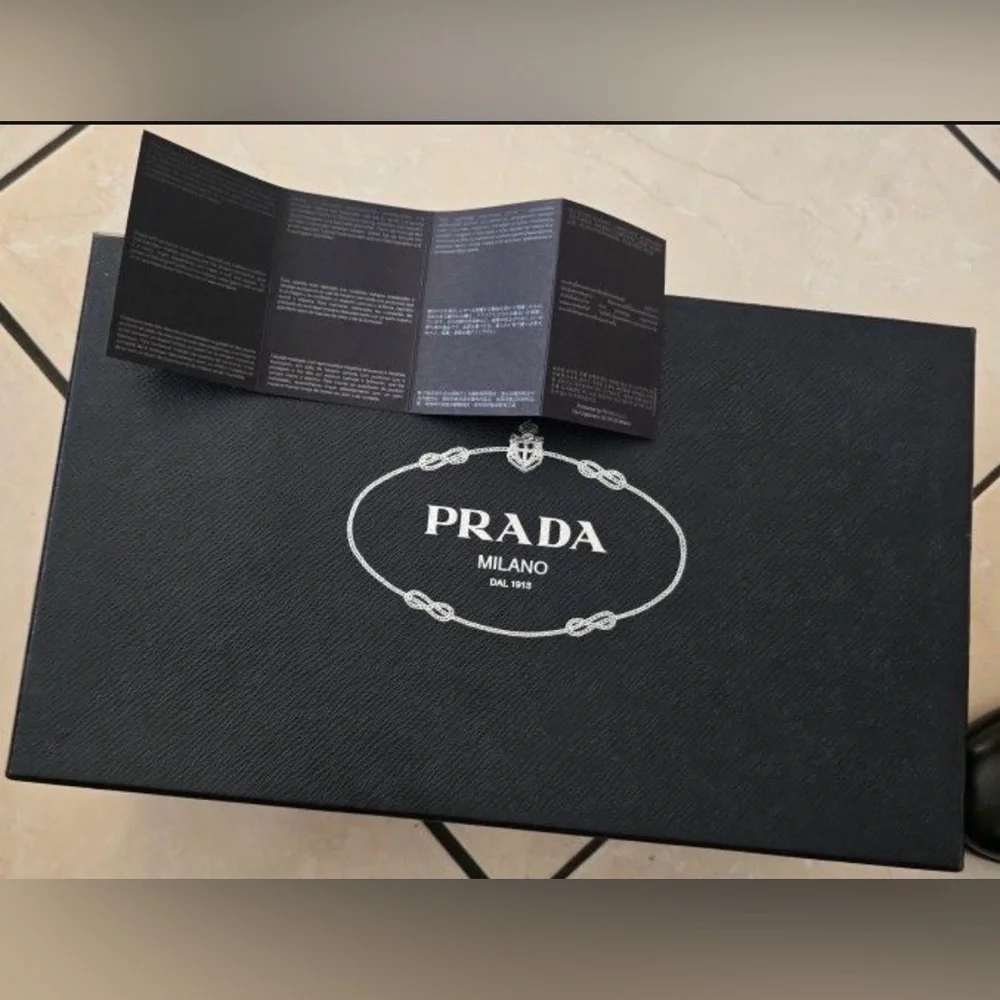 Prada Saffiano leather Penny Loafers - Picture 6 of 9